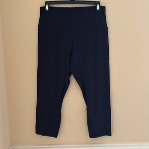 Lululemon Align Crop *21" Leggings in Black Size 12 W6BGDS
